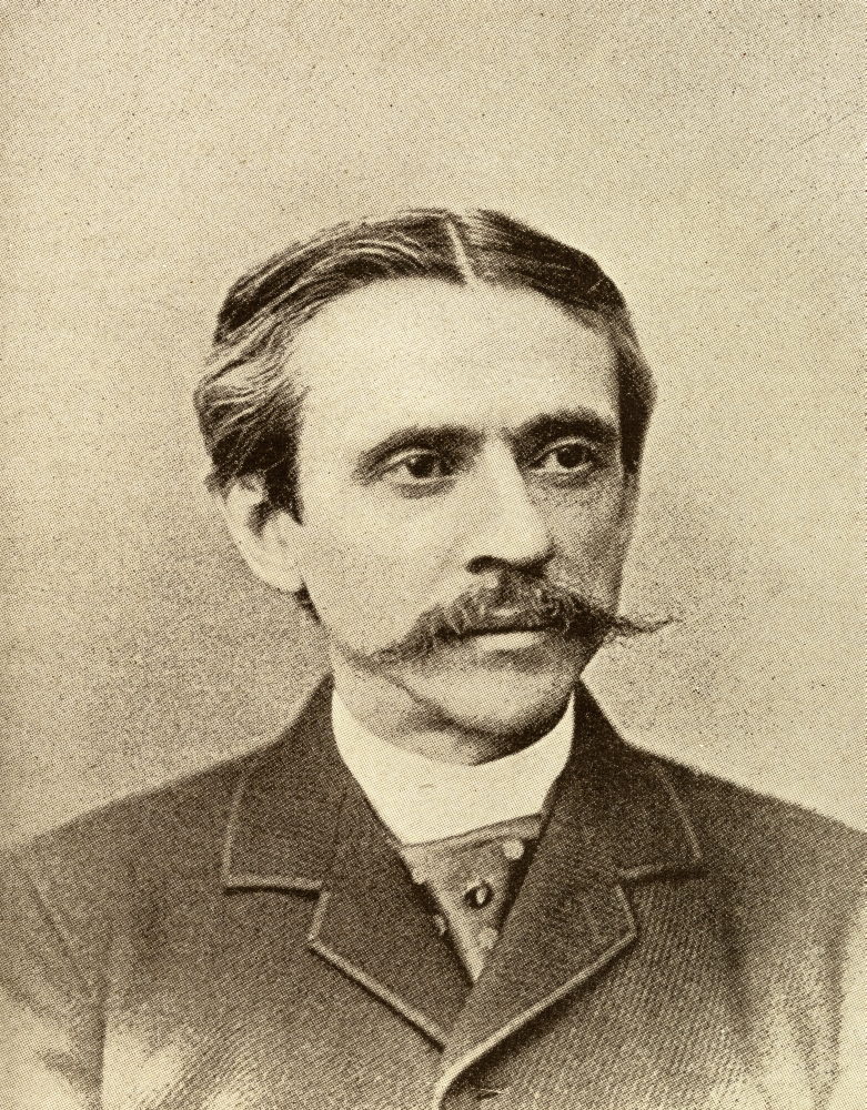 Frank Stockton 1834-1902 American Author From The Book The Masterpiece Library of Short Stories American Volume 15 Poster Print - Large - 26 x 34