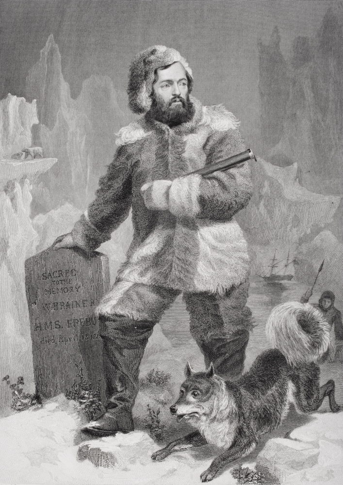 Picture of Posterazzi DPI1838903 Elisha Kent Kane 1820 To 1857 American Physician & Arctic Explorer From Painting by Alonzo Chappel Print&#44; 12 x 17