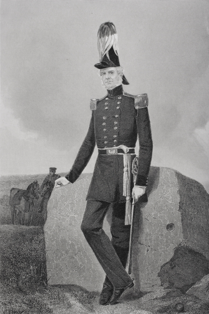 Picture of Posterazzi DPI1838901 William Jenkins Worth 1794 To 1849 United States General During The Mexican-American War From Painting by Alonzo Chappel Poster Print&#44; 11 x 17