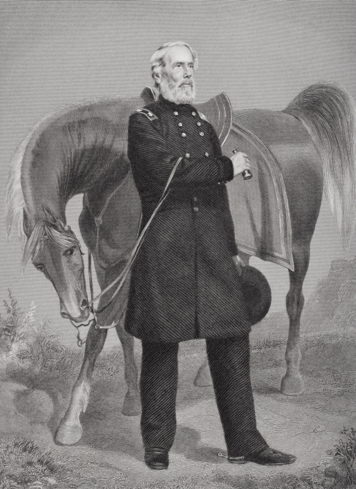 Picture of Posterazzi DPI1838900 Edwin Vose Sumner 1797 To 1863 American General On Union Side During Civil War From Painting by Alonzo Chappel Poster Print&#44; 12 x 17