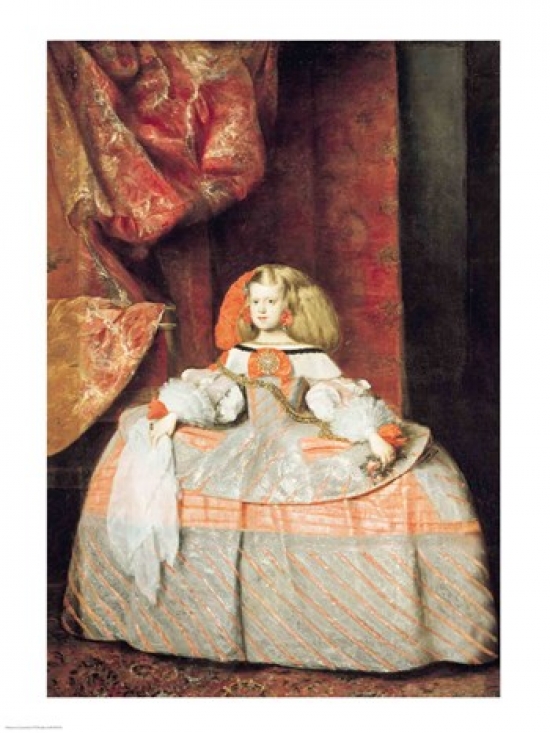 Picture of Posterazzi BALXIR36745 The Infanta Maria Marguerita Poster Print by Diego Velazquez - 18 x 24 in.