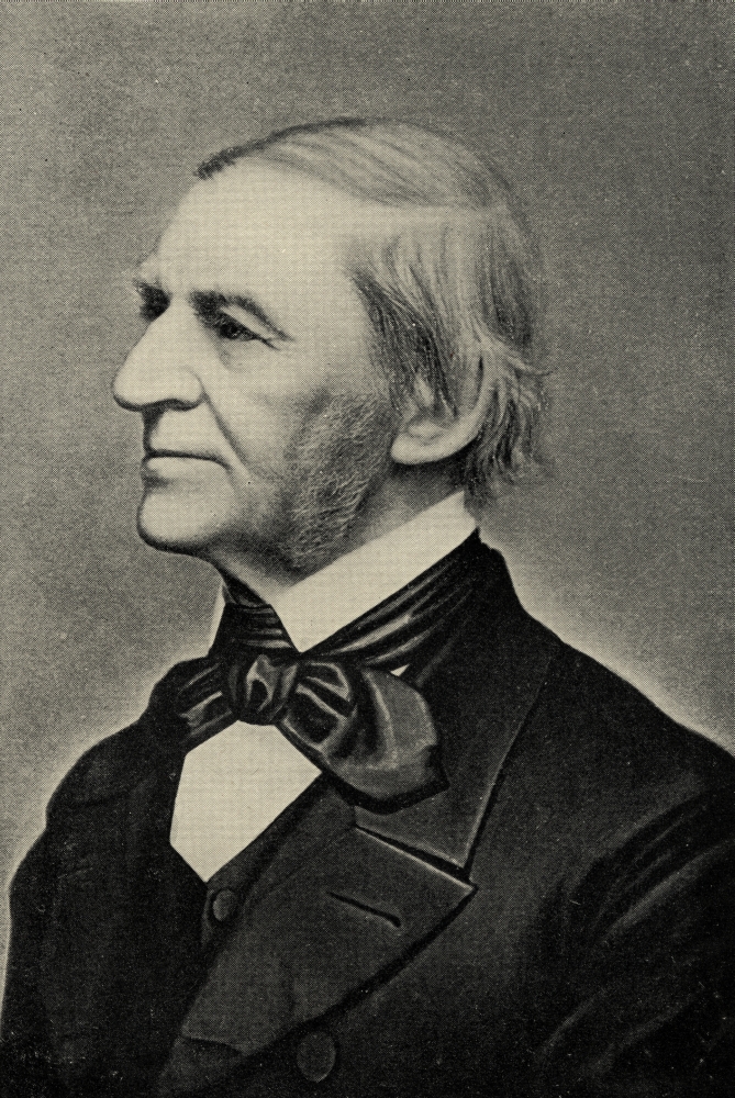 Picture of   Ralph Waldo Emerson&#44; 1803 - 1882 American Author&#44; Poet & Philosopher From The Book The International Library of Famous Literature.Published In London 1900 Volume XV Poster Print&#44; 12 x 18