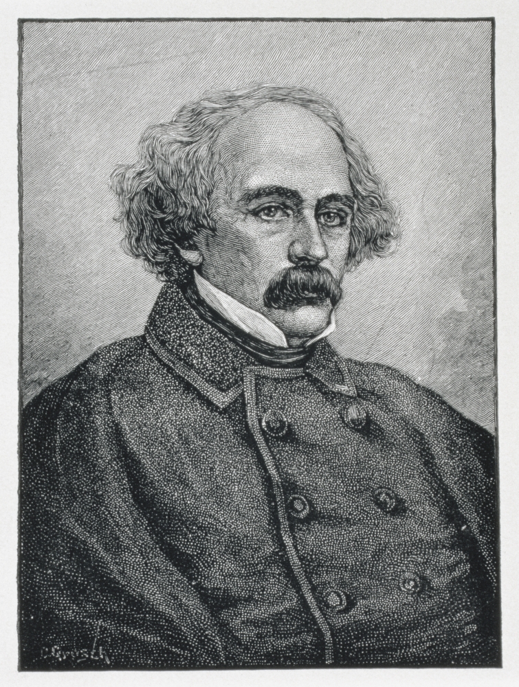 Nathaniel Hawthorne 1804 To 1864 American Author Poster Print - Large - 24 x 32
