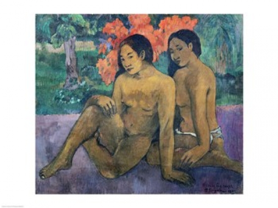 And The Gold of Their Bodies 1901 Poster Print by Paul Gauguin - 24 x 18 in.