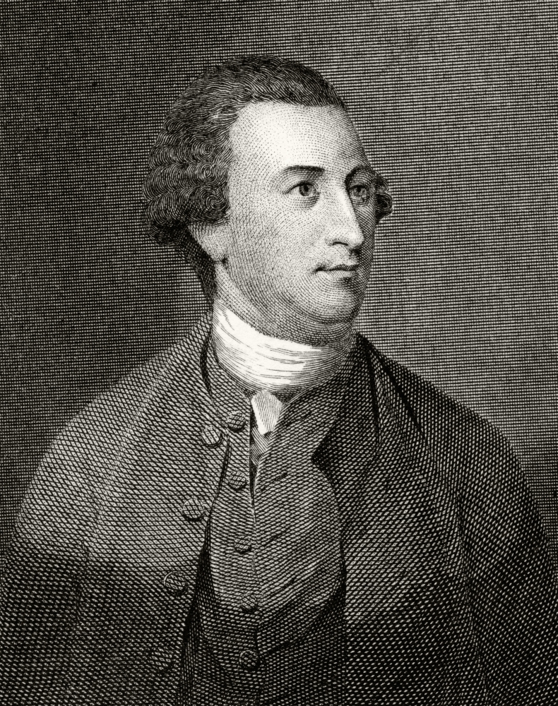 Picture of Posterazzi  William Paca 1740 To 1799 American Statesman & Founding Father A Signatory of Declaration of Independence Engraved by P. Maverick From A Drawing by J.B. Longacre After Copley Poster
