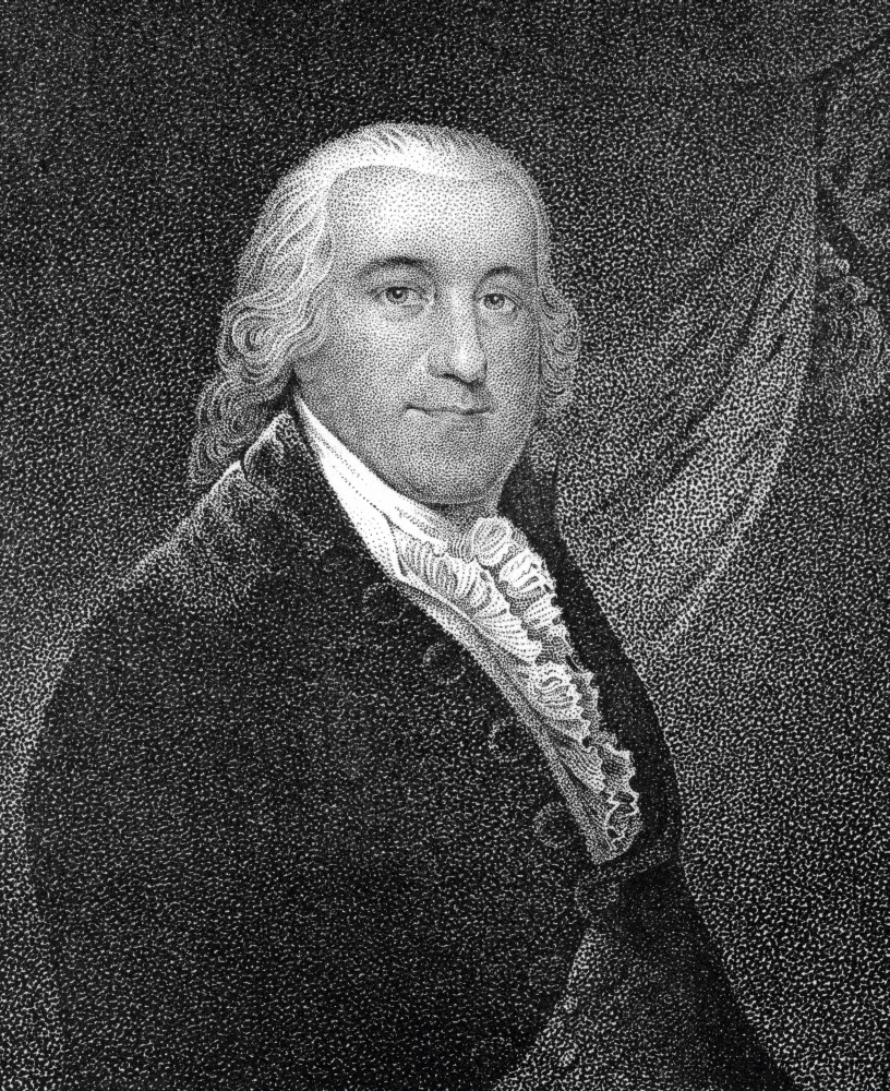 Picture of Posterazzi  Edward Rutledge 1749 To 1800 American Statesman & Founding Father A Signatory of Declaration of Independence 19th Century Engraving by J.B. Longacre From His Own Drawing of A Painting by