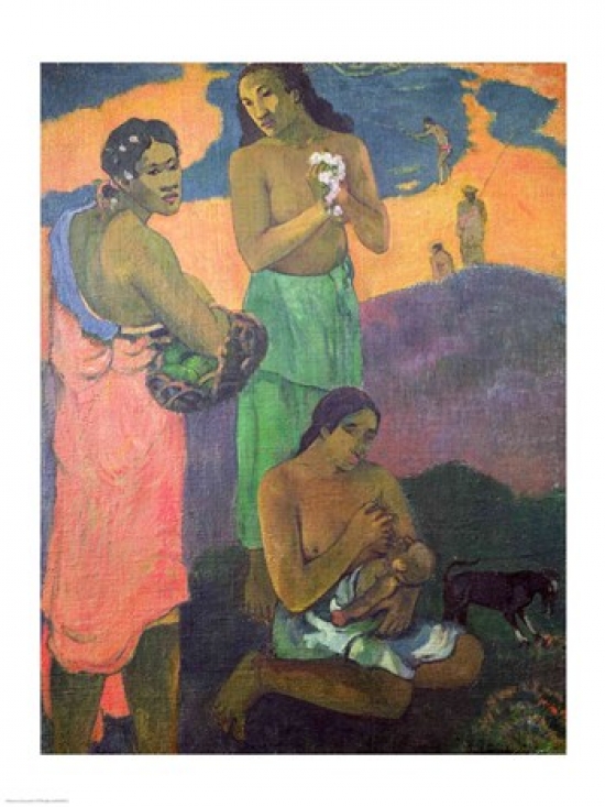 Picture of Posterazzi BALXIR49872 Maternity 1899 Poster Print by Paul Gauguin - 18 x 24 in.