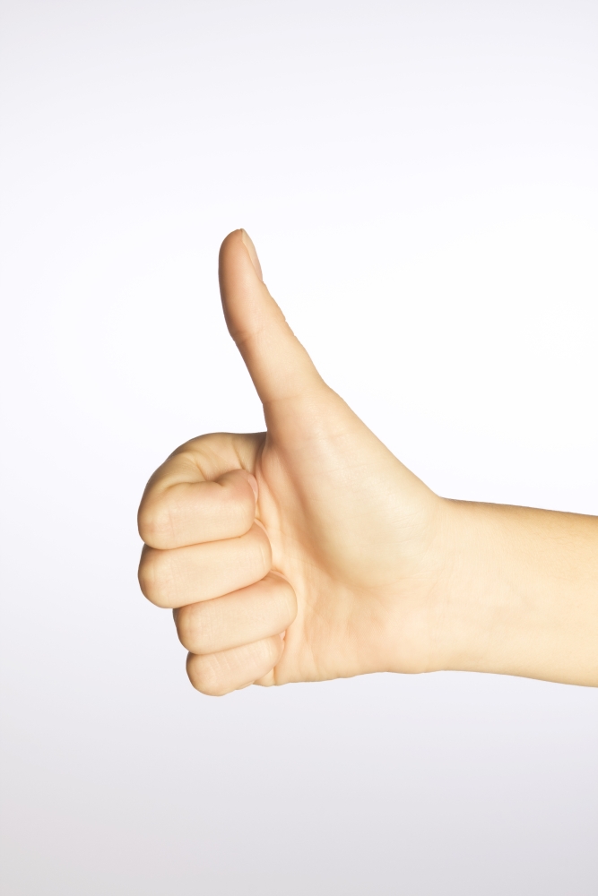Thumbs Up Poster Print - Large - 24 x 36