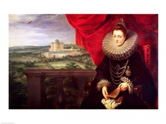 Picture of Posterazzi BALXIR197173LARGE The Infanta Isabella Clara Eugenia Poster Print by Peter Paul Rubens - 36 x 24 in. - Large
