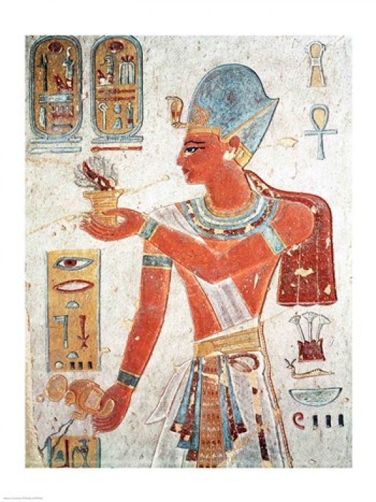 BALXIR19828 Ramesses II Dressed for War Poster Print - 18 x 24 in.