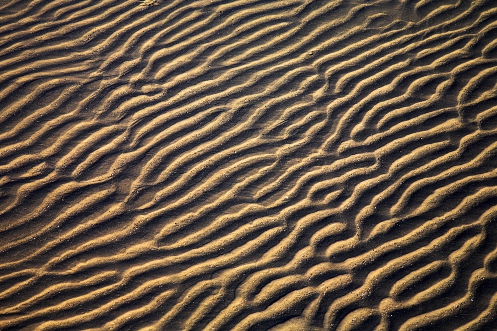 Zanzibar Tanzania - Sand Patterns Poster Print, Large - 36 x 24