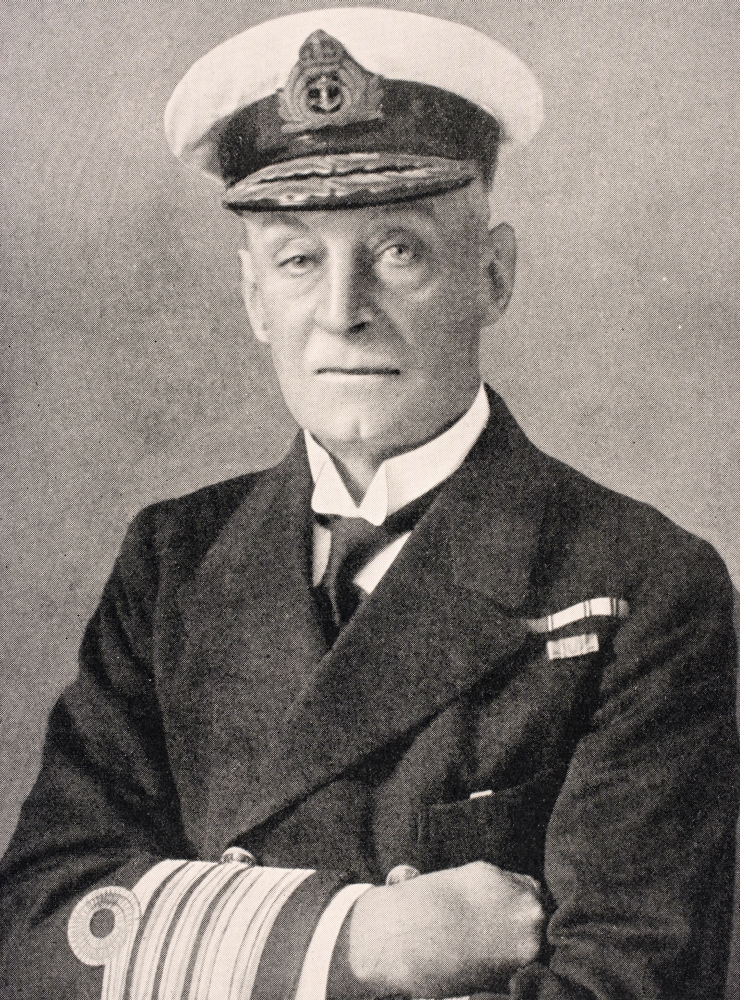 Admiral Sir Henry Bradwardine Jackson 1855 To 1929 First Sea Lord of The Admiralty From The War Illustrated Album Deluxe Poster Print, 12 x 17