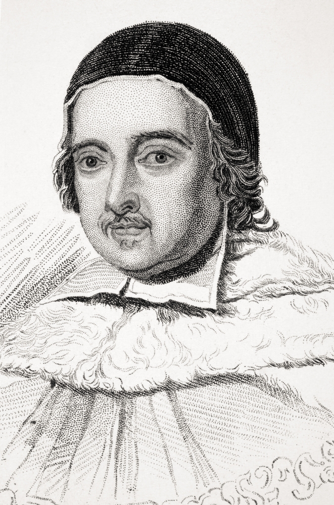 DPI1855377 Sir Matthew Hale 1609-1676 Lord Chief Justice of England & One of The Greatest Scholars On The History of English Poster Print, 11 x 17