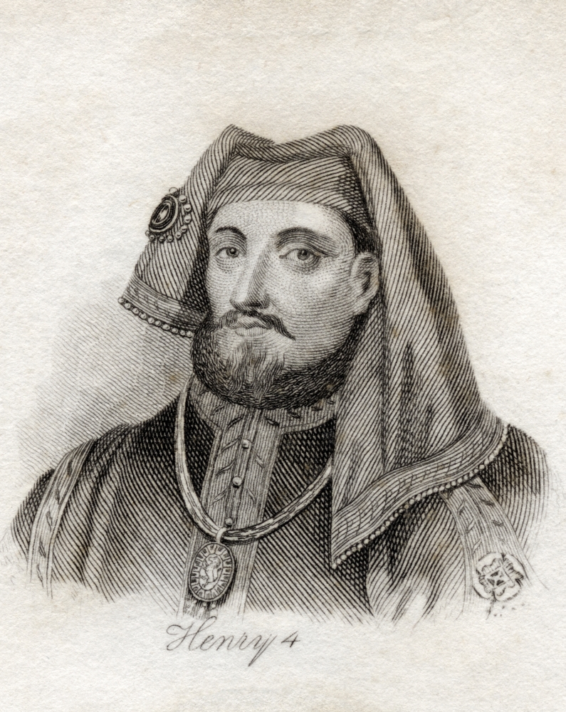 DPI1855585 Henry IV 1367-1413 King of England & France & Lord of Ireland 13991413 From The Book Crabbs Historical Dictionary Poster Print, 13 x 16