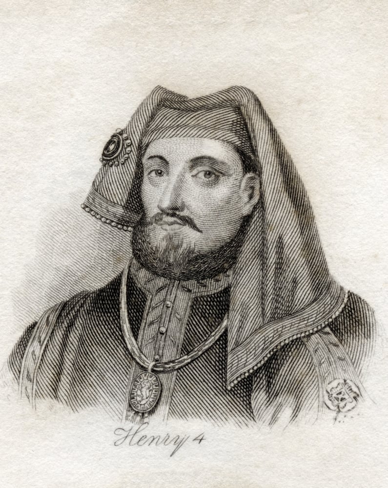 Henry IV 1367-1413 King of England & France & Lord of Ireland 13991413 From The Book Crabbs Historical Dictionary Poster Print - Large - 26 x 32