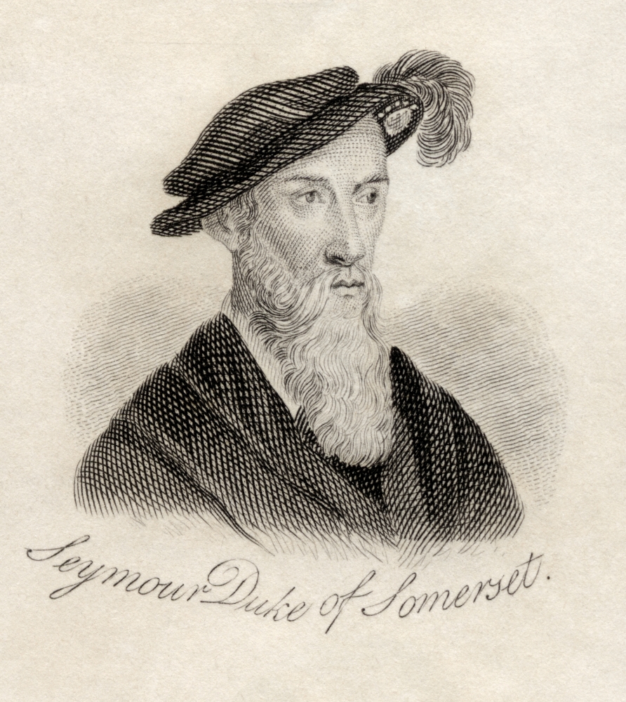 Edward Seymour 1St Duke of Somerset Baron Seymour of Hache Aka The Protector C1500 & 6-1552 Lord Protector of England Poster Print - Large - 26 x 30