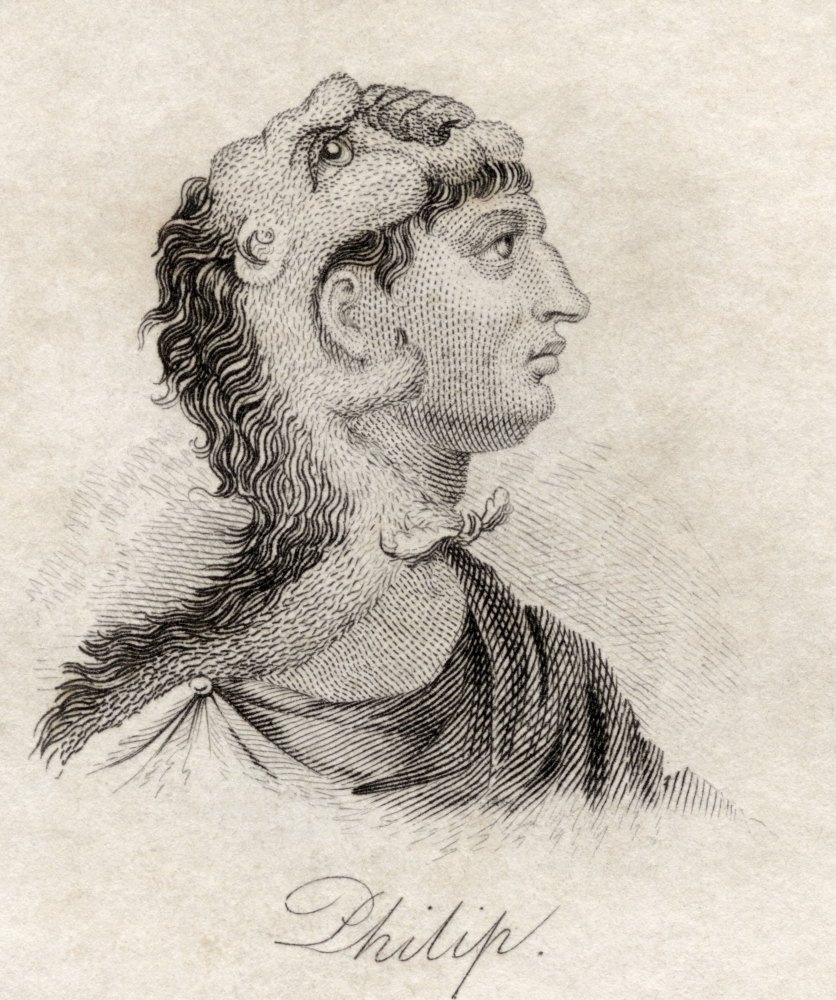 Philip II of Macedon 382-336 Bc Ancient Greek King of Macedon Founder of The Ptolemaic Dynasty In Egypt From The Book Poster Print, 13 x 16