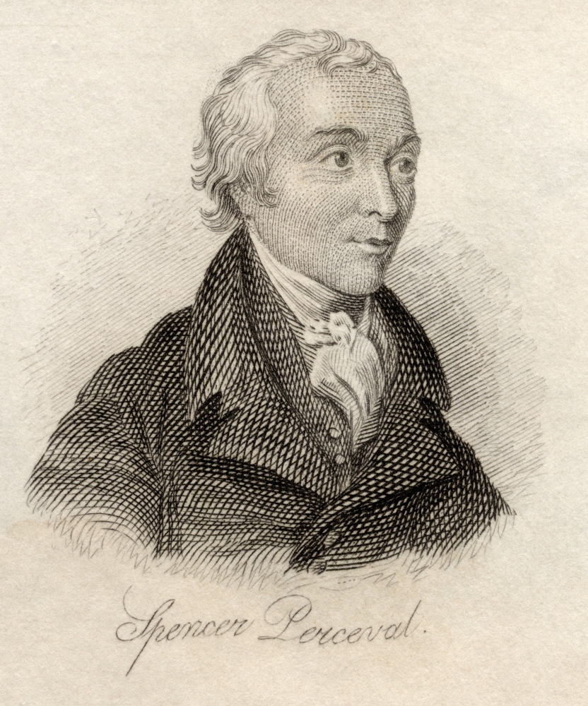 Spencer Perceval 1762-1812 British Statesman & Prime Minister From 1809 Until His Assassination In 1812 From The Book Poster Print, 13 x 16