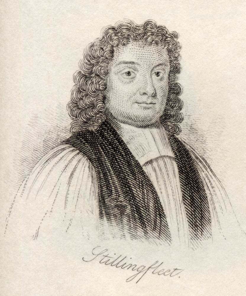 DPI1855677 Edward Stillingfleet 1635 -1699 British Theologian From The Book Crabbs Historical Dictionary Published 1825 Poster Print, 13 x 16