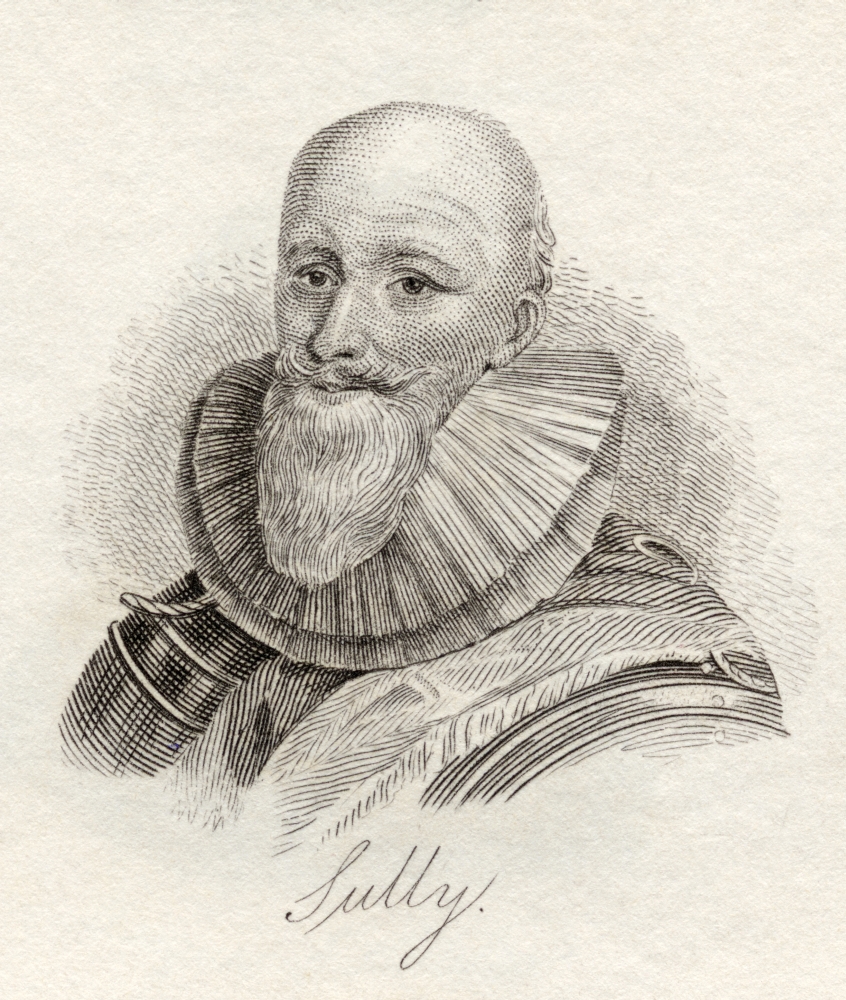 Maximilien Bthune Duc De Sully 1559-1641 Also Called Sovereign Prince D Henrichemont Et De Bosbelle Soldier Prominent Poster Print, Large - 26 x 32