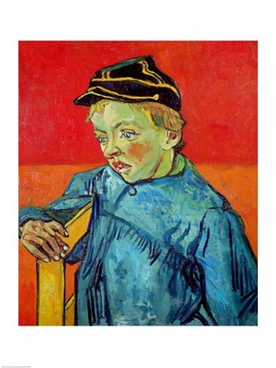 Picture of Posterazzi BALXIR169662LARGE The Schoolboy Poster Print by Vincent Van Gogh - 24 x 36 in. - Large