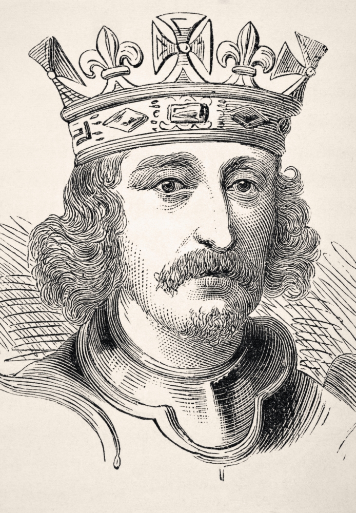 Richard I of England Known As Lionheart 1157 To 1199 From The National & Domestic History of England by William Aubrey Poster Print - 12 x 17
