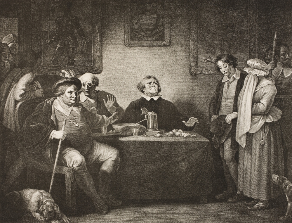 As You Like It. Act II Scene VII The Seven Ages of Man. Fifth Age Poster Print - Large - 32 x 24