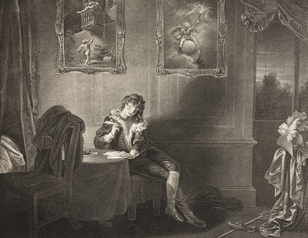 As You Like It. Act II Scene VII The Seven Ages of Man. Third Age Poster Print - Large - 32 x 24
