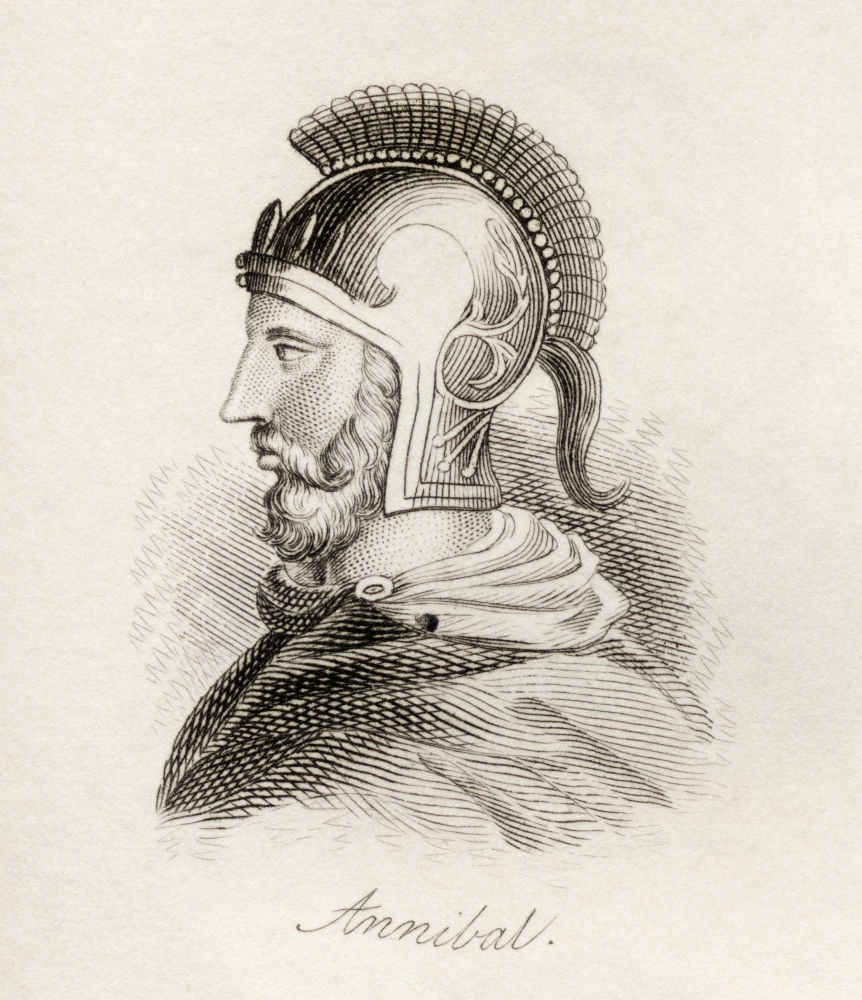 DPI1855882LARGE Hannibal The Great 247 Bc Ca.183 Bc Carthaginian Military Commander Poster Print, Large - 26 x 30