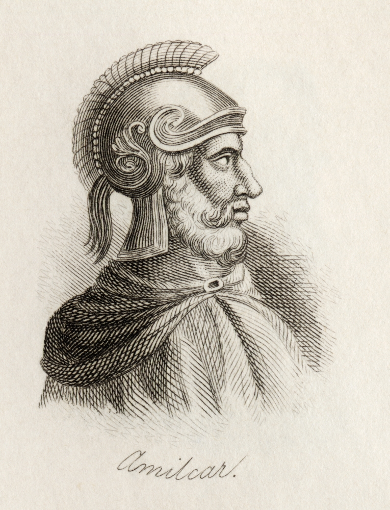 DPI1855890LARGE Hamilcar Barca Or Barcas C. 275 228 Bc Carthaginian General & Statesman Poster Print, Large - 24 x 32
