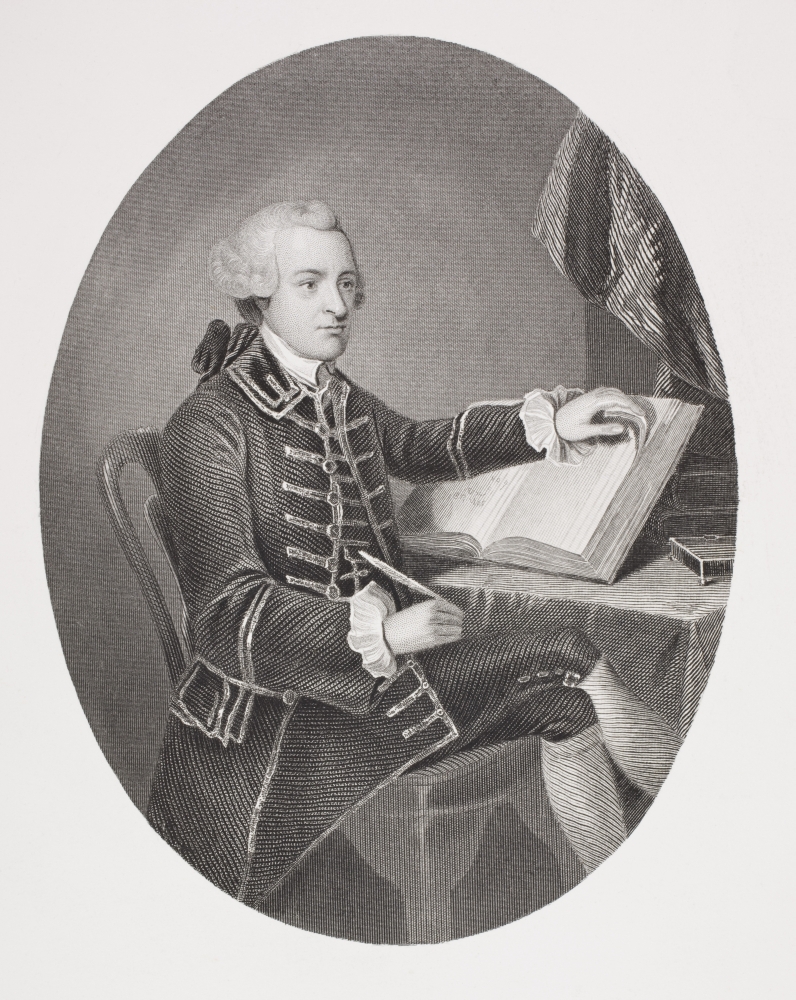 John Hancock 1737 - 1793 American Revolutionary Leader Signatory of Declaration of Independence From The Book Gallery Poster Print - Large - 26 x 32