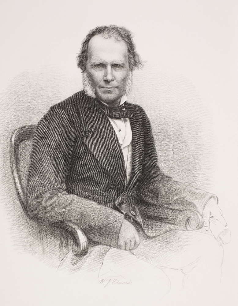 Sir James Brooke 1803 - 1868 First White Rajah of Sarawak From The Book Poster Print, Large - 26 x 32