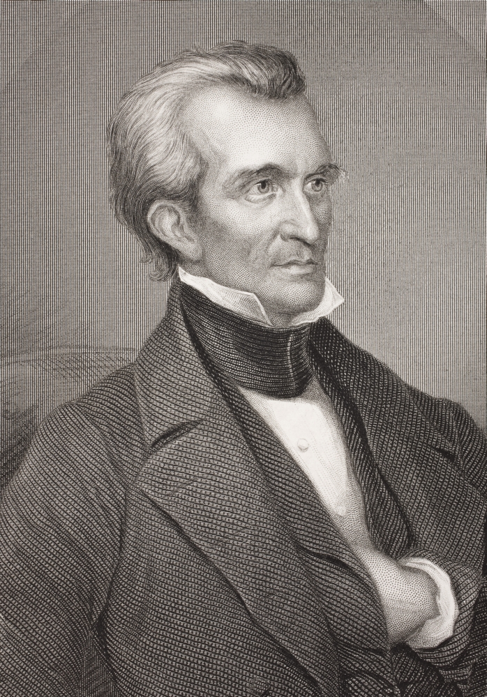 James Knox Polk 1795 - 1849 11th President of The United States of America From The Book Gallery of Historical Portrai Poster Print - Large - 24 x 34