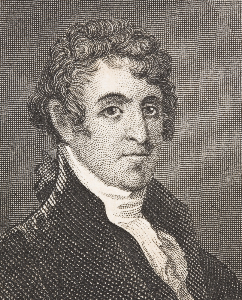 David Humphreys 1752 - 1818 American Revolutionary War Colonel From The Book Gallery of Historical Portraits Published C.1880 Poster Print - 13 x 16