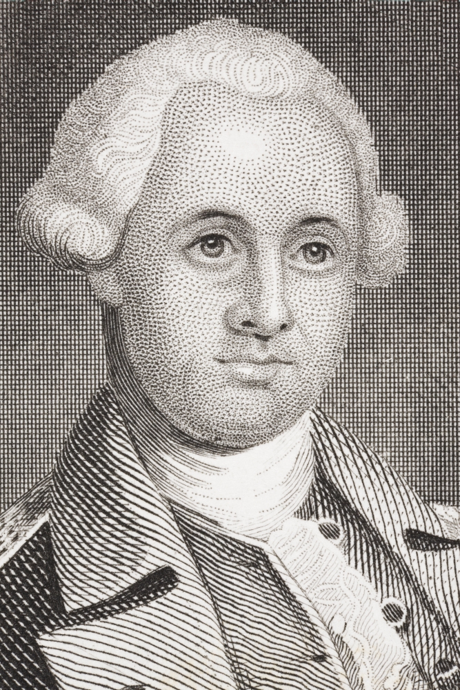 Mordecai Gist 1743-1792 General Commander During The American Revolutionary Poster Print - 24 x 36