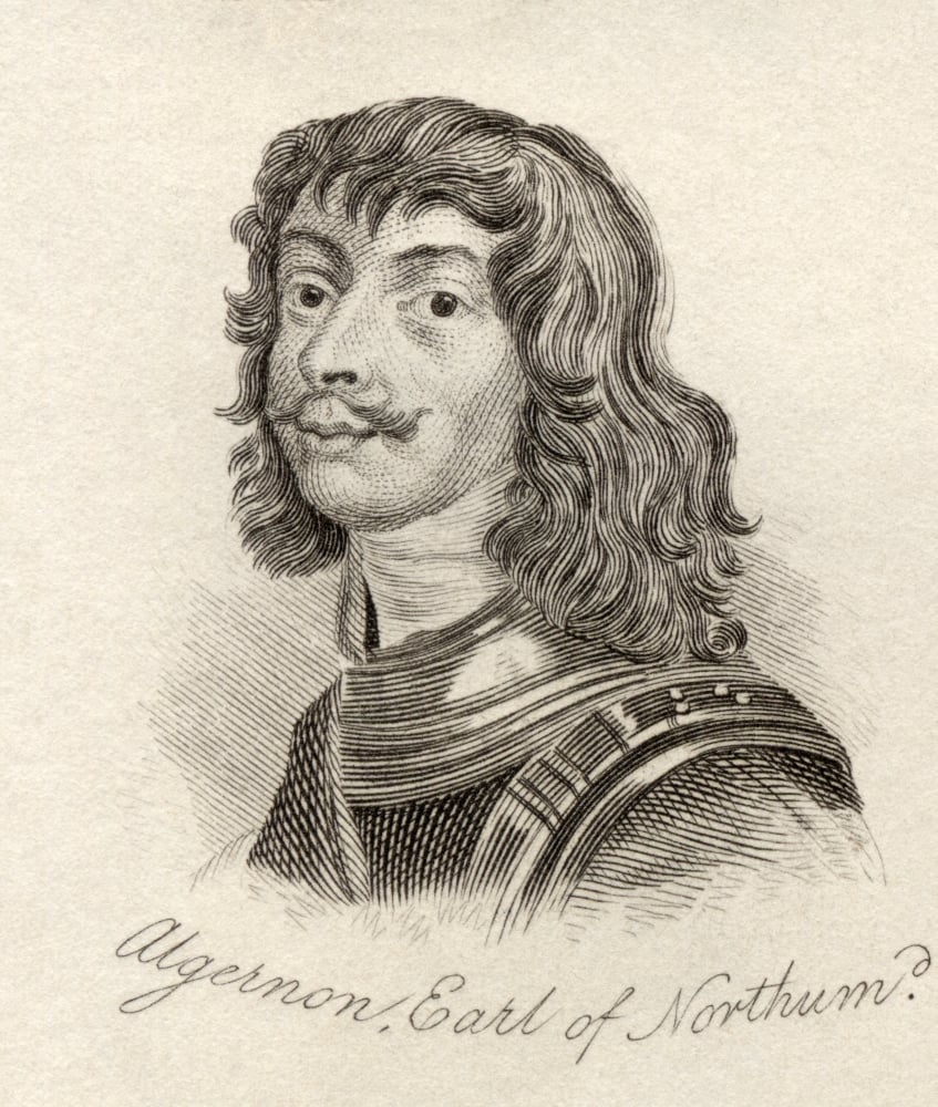 Algernon Percy 10th Earl of Northumberland Also Called Baron Percy 1602 - 1668 English Military Leader From The Book C Poster Print, Large - 26 x 30