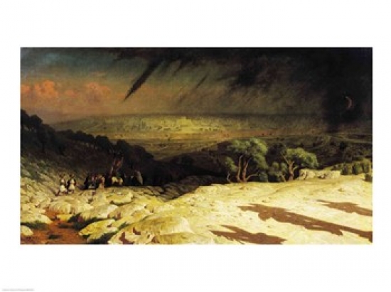 Picture of Posterazzi BALXIR210433 Jerusalem Poster Print by Jean Leon Gerome - 24 x 18 in.