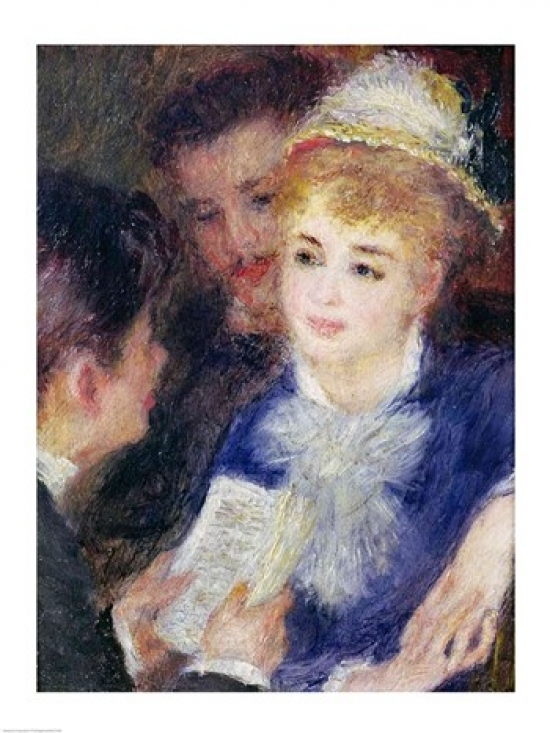 Picture of Posterazzi BALXIR175500LARGE Reading The Role Poster Print by Pierre-Auguste Renoir - 24 x 36 in. - Large