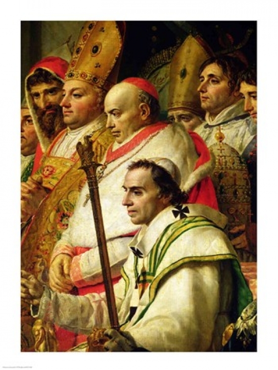 The Consecration of The Emperor Napoleon Poster Print by Jacques-Louis David - 24 x 36 in. - Large