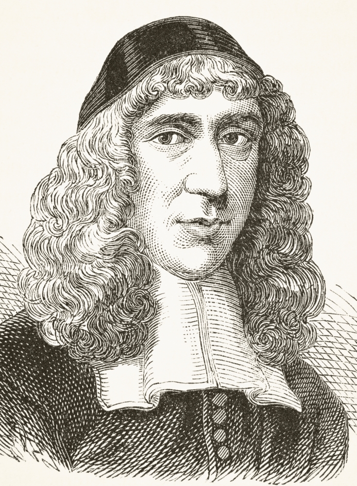Picture of   John Owen 1616 To 1683 English Nonconformist Church Leader & Theologian From The National & Domestic History of England by William Aubrey Published London Circa 1890 Poster Print&#44; 12 x 17