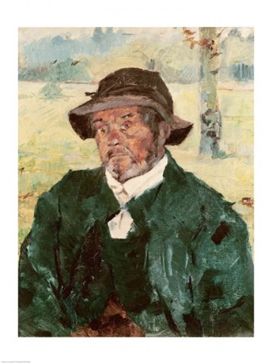 An Old Man Celeyran 1882 Poster Print by Henri De Toulouse-Lautrec - 24 x 36 in. - Large