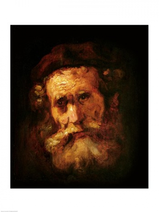 Picture of Posterazzi BALXIR188797 A Rabbi Poster Print by Rembrandt Van Rijn - 18 x 24 in.