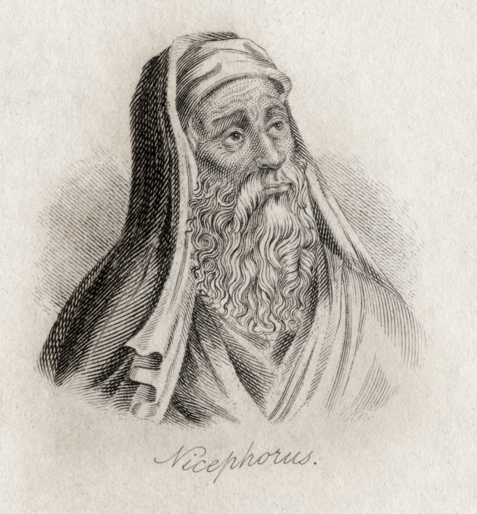 DPI1856805LARGE Gregoras Nicephorus C.1295C.1359. Byzantine Historian & Theologian Engraved by J.W.Cook Poster Print, Large - 28 x 30