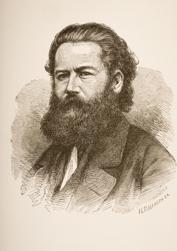 Henrik Ibsen 1828 1906 Norwegian Playwright From A Portrait Dated About 1858 From Henrik Ibsens Prose Dramas Published Poster Print, Large - 24 x 34