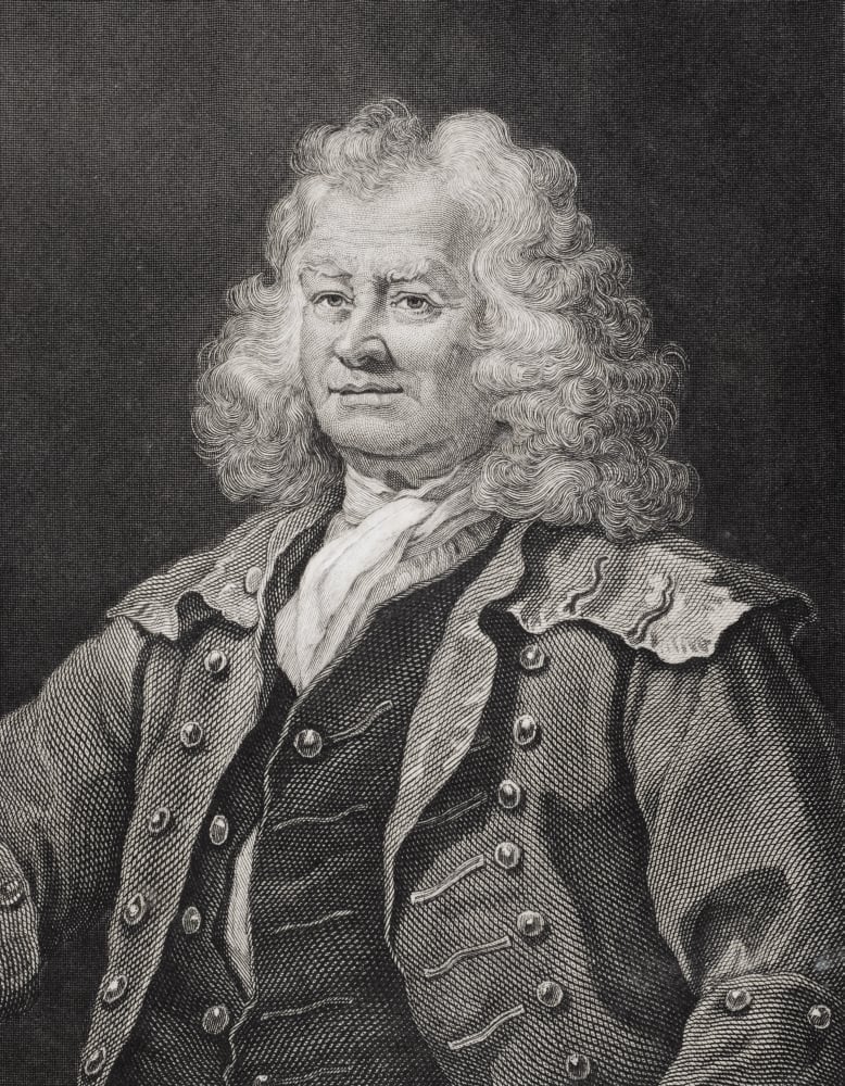 DPI1857013LARGE Thomas Coram 1668-1751 English Philanthropist & Colonizer. Founder Poster Print, Large - 24 x 32