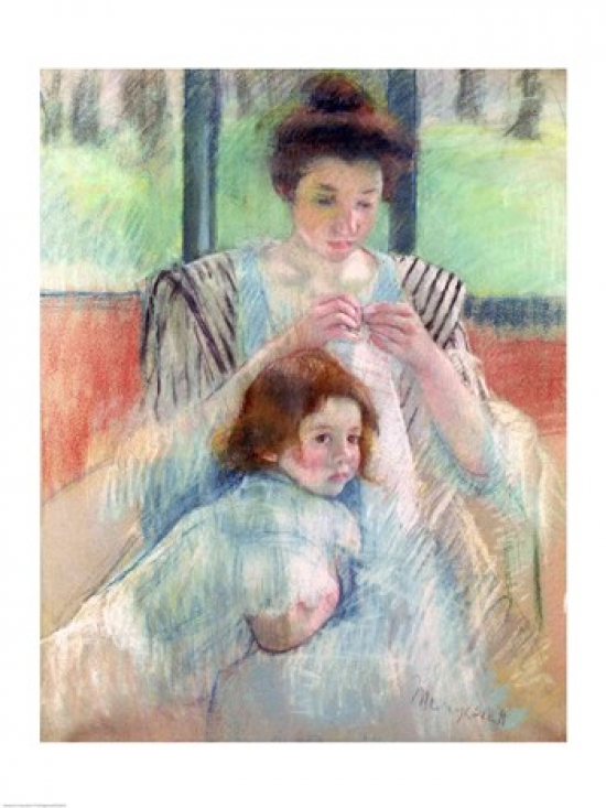Picture of Posterazzi BALXIR18952 Mother & Child Poster Print by Mary Cassatt - 18 x 24 in.