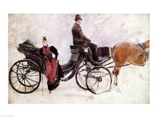 Picture of Posterazzi BALXIR19149LARGE The Victoria C.1895 Poster Print by Jean Beraud - 36 x 24 in. - Large