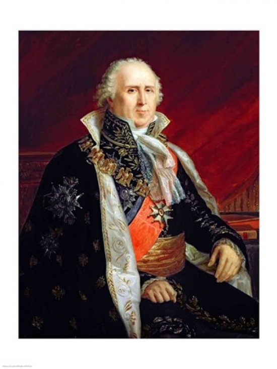 Picture of Posterazzi BALXIR192132LARGE Charles-Francois Lebrun Poster Print by Francois Gerard - 24 x 36 in. - Large