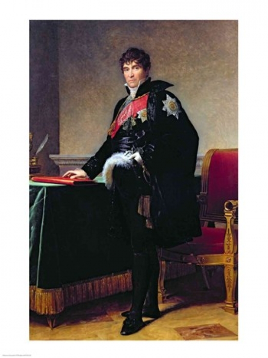Picture of Posterazzi BALXIR192156LARGE Count Michel Regnaud De Saint-Jean-DAngely Poster Print by Francois Gerard - 24 x 36 in. - Large