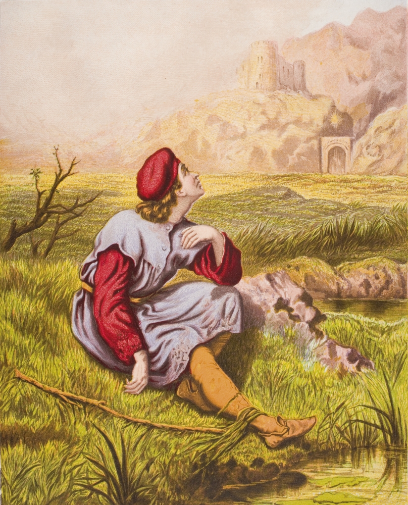 Lamentation of Tender Conscience From The Book The Pilgrims Progress by John Poster Print - 26 x 32